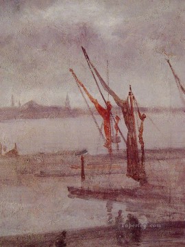  gris Pintura Art%C3%ADstica - Chelsea Wharf Gris y Plata James Abbott McNeill Whistler